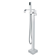 Baignoire de baignoire autoportante baignoire nickel brossé